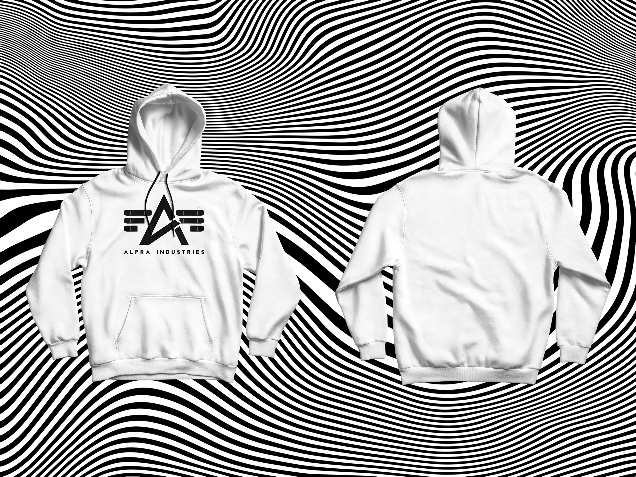 Bild von ALPRA INDUSTRIES - HOODY [weiß]